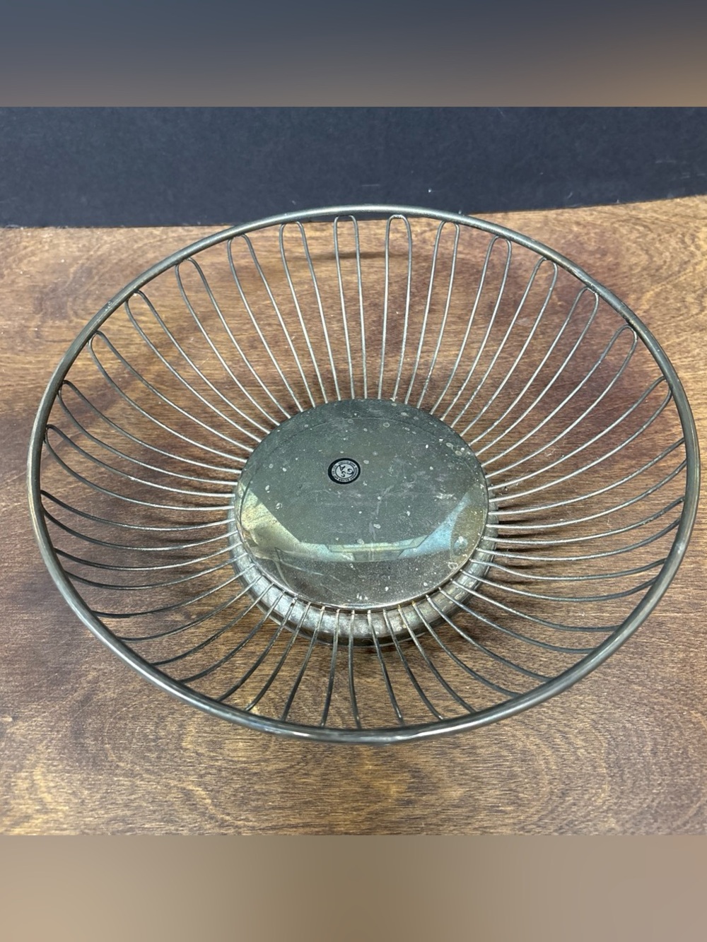 Godinger Silver Plated Wire Fruit Bowl